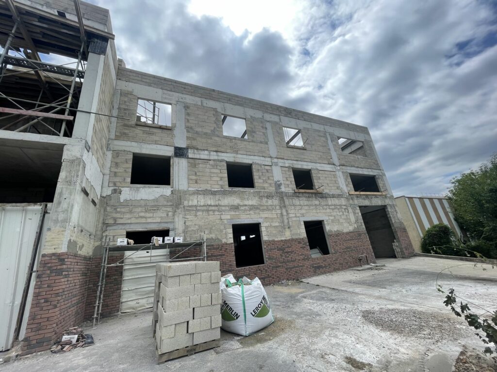 Gros œuvre - chantier Art Eco Conseil à Neuilly-sur-Marne