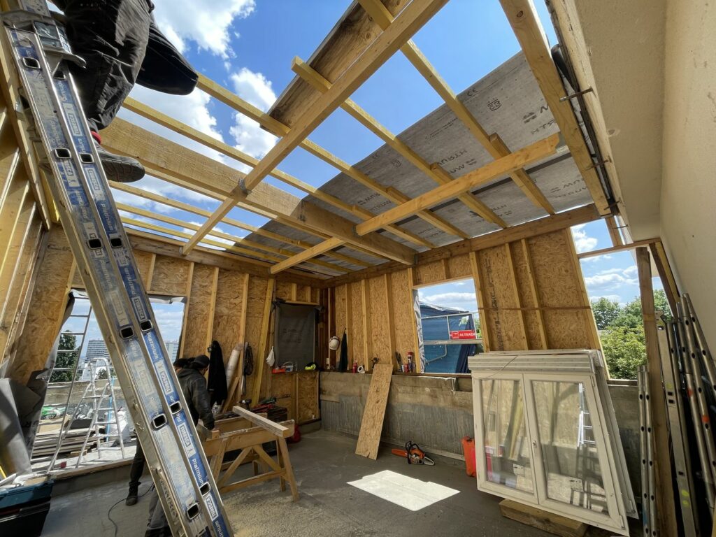 Extension avant travaux à Fontenay-sous-Bois - Art Eco Conseil