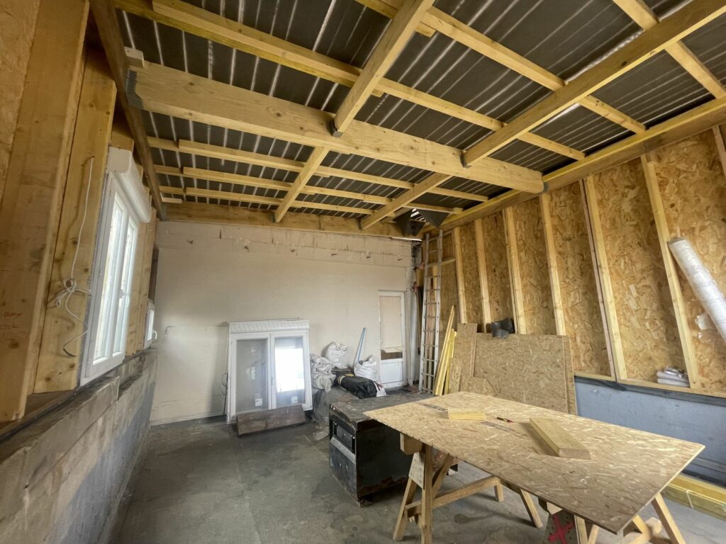 Extension - chantier Art Eco Conseil à Fontenay-sous-Bois
