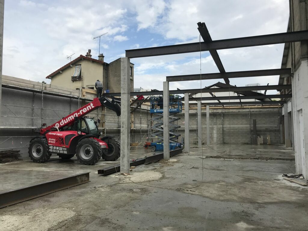 Structure avant travaux à Vitry-sur-Seine - Art Eco Conseil