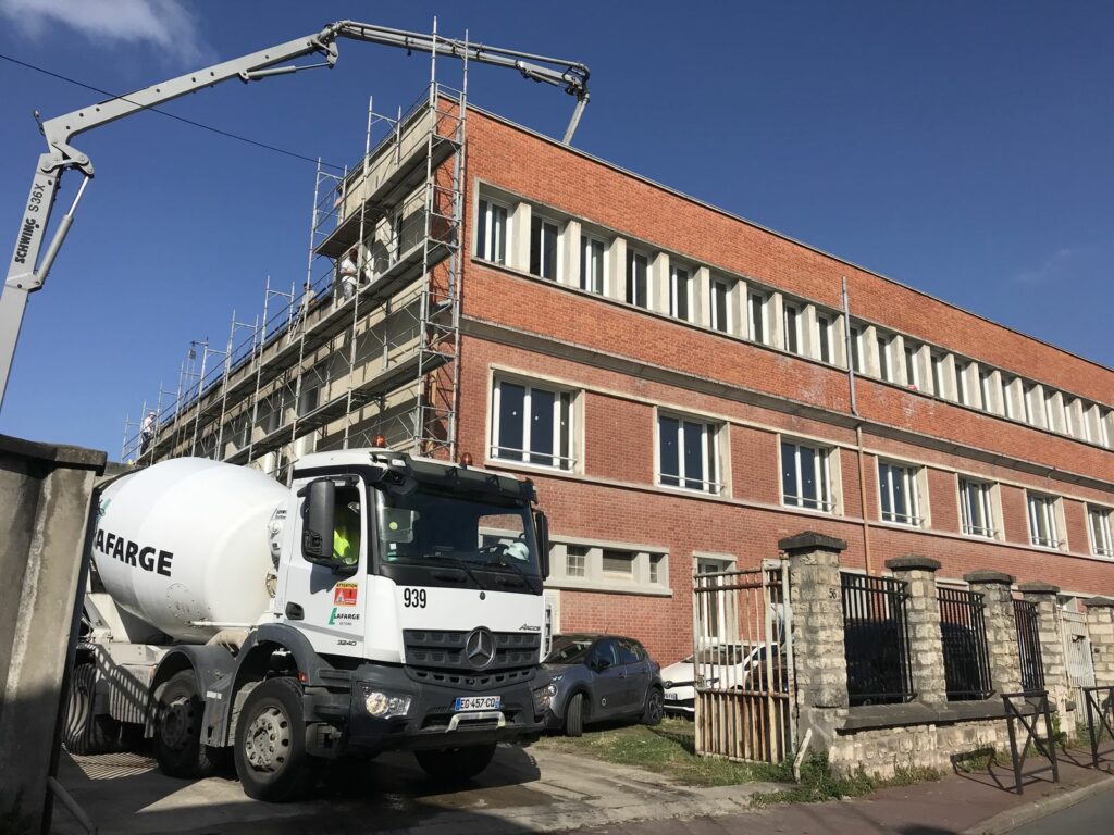 Gros œuvre - chantier Art Eco Conseil à Vitry-sur-Seine