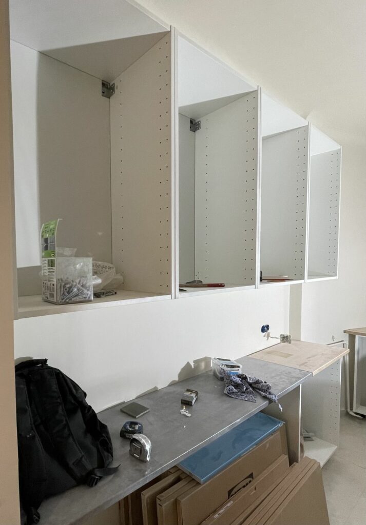 Cuisine avant travaux à Paris 16e - Art Eco Conseil