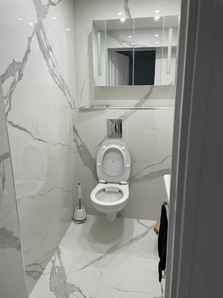 WC après travaux à Gagny - Art Eco Conseil