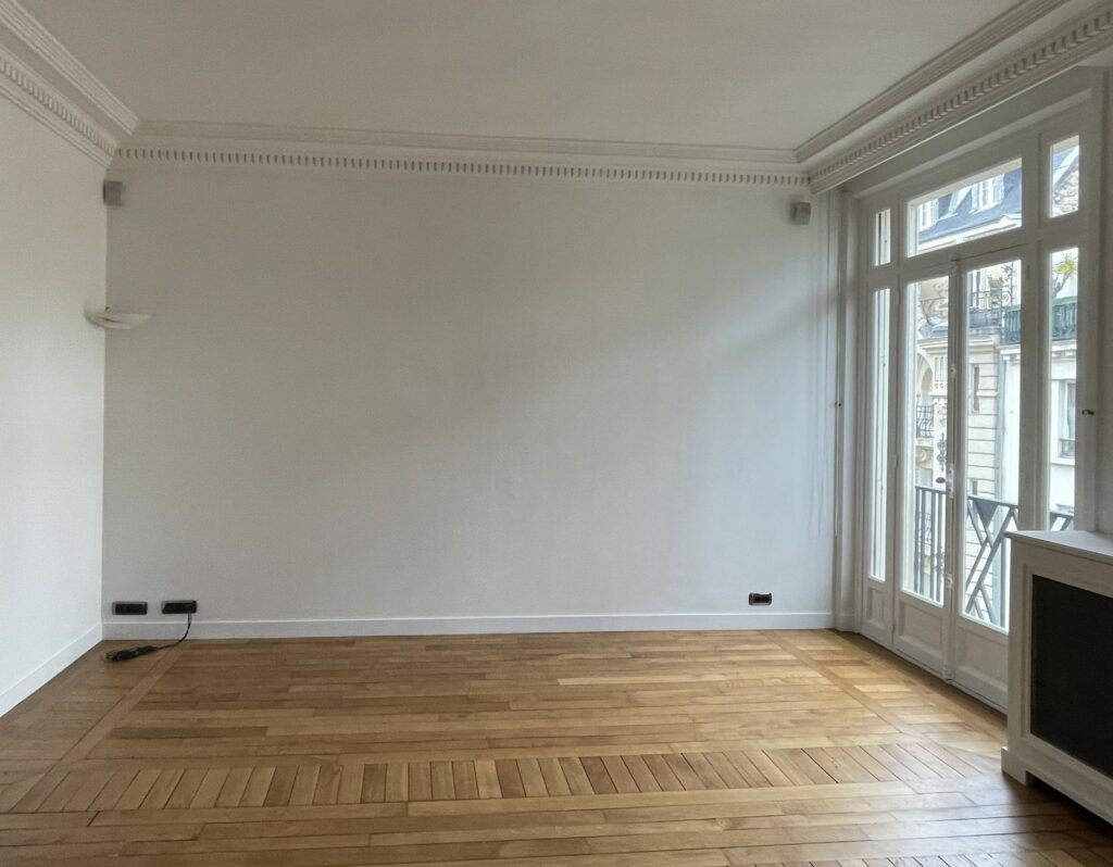 Bibliothèque avant travaux à Neuilly-sur-Seine - Art Eco Conseil
