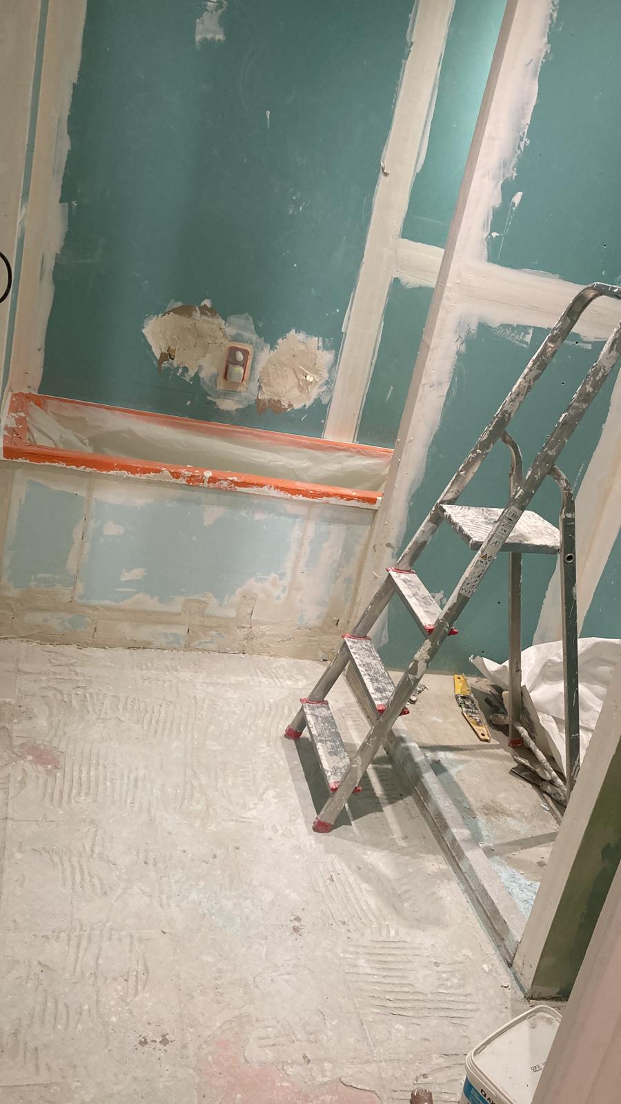 Rénovation de salle de bain & cuisine sur mesure - Chantier